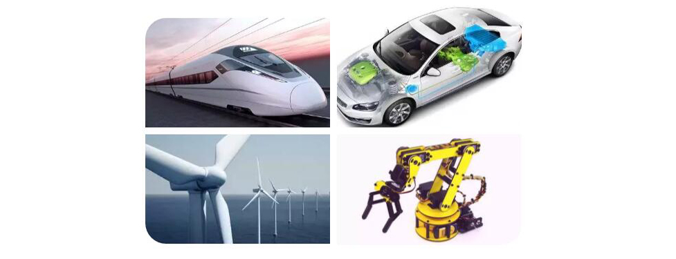 高鐵、新能源汽車(chē)、風(fēng)力發(fā)電、機(jī)器人、5G基站用IGBT模塊 